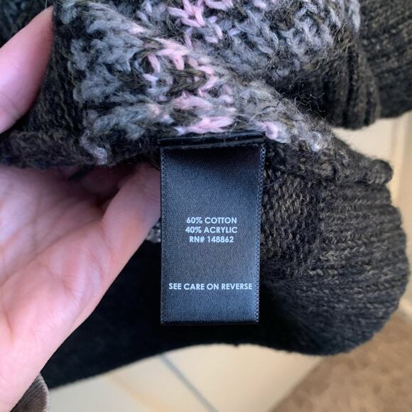 Torrid Fair Isle Open Knit Longline Cardigan Torrid Size 0 - Picture 5 of 8